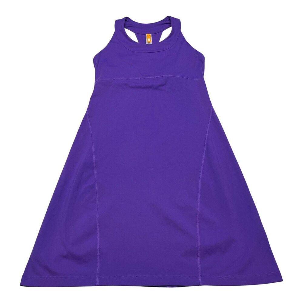 Lucy Purple Racerback Athletic Dress Built In Bra